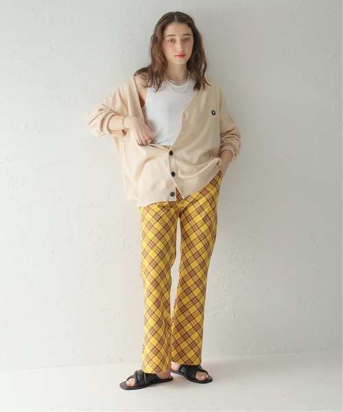 Oriens JOURNAL STANDARD（オリエンス ジャーナルスタンダード）の「バイアスチェックパンツ（その他パンツ・レディース・イエロー/オレンジ/ブルー系その他・36/34/38）」の8枚目の写真
