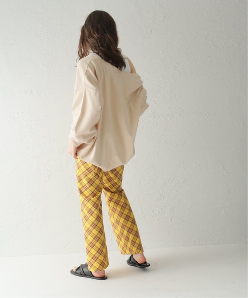 Oriens JOURNAL STANDARD（オリエンス ジャーナルスタンダード）の「バイアスチェックパンツ（その他パンツ・レディース・イエロー/オレンジ/ブルー系その他・36/34/38）」の18枚目の写真