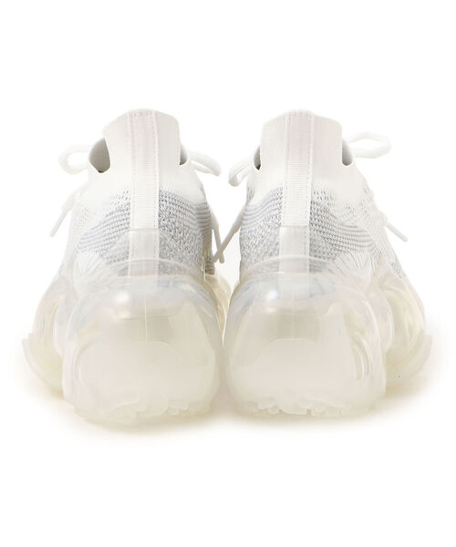 grounds(グラウンズ)の「grounds / グラウンズ / MOOPIE / white gray x clear sole(スニーカー・レディース・ホワイト・38/39/37)」の6枚目の写真