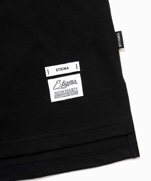 STIGMA(スティグマ)の「【STIGMA 】22スプレー オーバーサイズロングスリーブティーシャツ / 22 SPRAY OVERSIZED LONG SLEEVES T-SHIRTS(Tシャツ/カットソー・レディース・ブラック・MEDIUM/LARGE/X-LARGE)」の8枚目の写真
