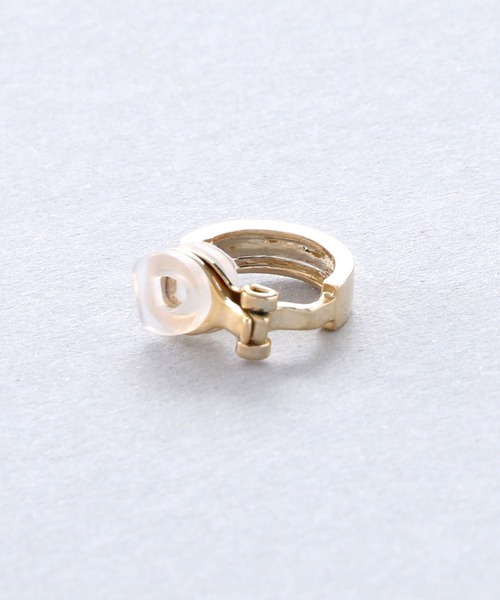 Manon's Selection(マノンズセレクション)の「シンプルフープイヤリング3mm(イヤリング・レディース・ゴールド/シルバー・ONE SIZE)」の9枚目の写真