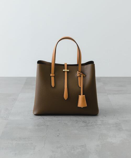 RODE SKO(ロデスコ)の「チャーム付ミドルバッグ(トートバッグ・レディース・ブラック/ベージュ/グレー/アイボリー/ブラック系その他/ライトグレー/ピンク系その他/ベージュ系その他/グレー系その他/モカ/ミント/ブルー・ONE)」の7枚目の写真