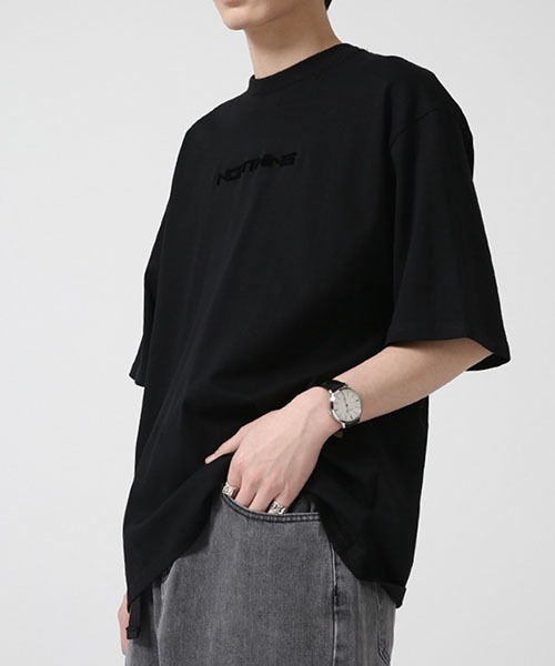 WESTBOY（ウエストボーイ）の「【WB ORIGINALS】Embroidered Drop Shoulder T-shirt WO22S4TP05（Tシャツ/カットソー・メンズ・ブラック/ホワイト/レッド・M/L/XL）」の9枚目の写真