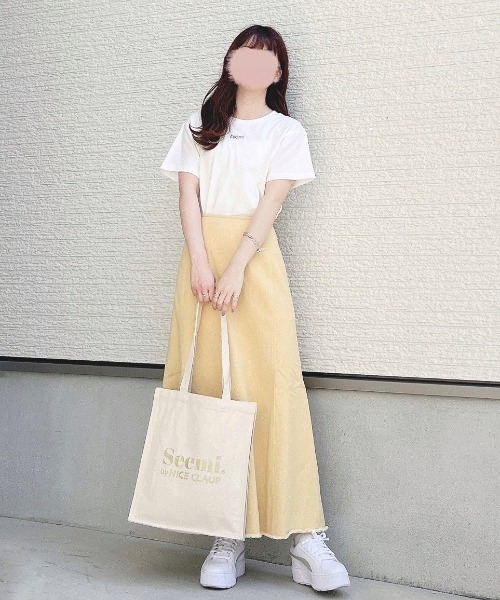 WEGO（ウィゴー）の「WEGO/ワンポイント刺繍ショートT（Tシャツ/カットソー・レディース・ホワイト/ピンク・FREE）」の13枚目の写真