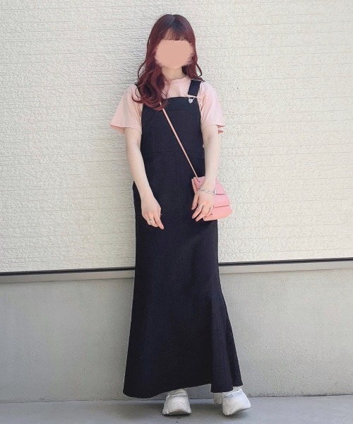 WEGO（ウィゴー）の「WEGO/ワンポイント刺繍ショートT（Tシャツ/カットソー・レディース・ホワイト/ピンク・FREE）」の8枚目の写真