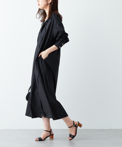 セール Web限定サイズ有り 高身長向け こだわりマルチwayシャツワンピース ワンピース Natural Couture ナチュラルクチュール のファッション通販 Zozotown