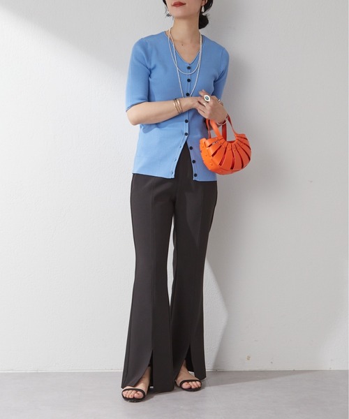 SHENERY（シーナリー）の「【WEB限定カラー：ブルー/ピンク】レザーデザインミニバッグ（トートバッグ・レディース・パープル/オフホワイト/ピンク/オレンジ/ブルー・FREE）」の18枚目の写真