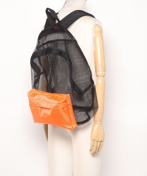 CIAOPANIC（チャオパニック）の「【SURPASS HOTDOGG STAND／サーパスホットドッグスタンド】メッシュバックパック/PACKING MESH BACKPACK（バックパック/リュック・メンズ・ブラック・FREE）」の5枚目の写真