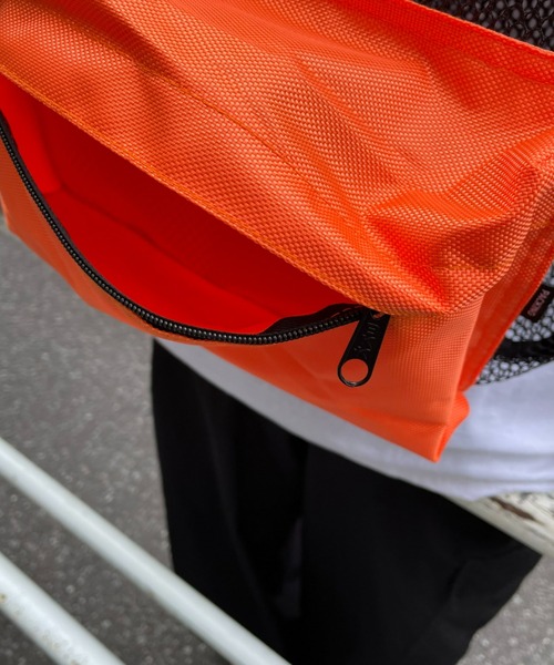 CIAOPANIC（チャオパニック）の「【SURPASS HOTDOGG STAND／サーパスホットドッグスタンド】メッシュバックパック/PACKING MESH BACKPACK（バックパック/リュック・メンズ・ブラック・FREE）」の9枚目の写真