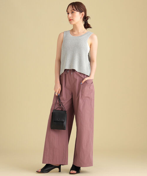 Ray BEAMS（レイビームス）の「Ray BEAMS / ラメ コンパクト ベスト（ニット/セーター・レディース・シルバー/イエロー系その他5・ONE SIZE）」の7枚目の写真