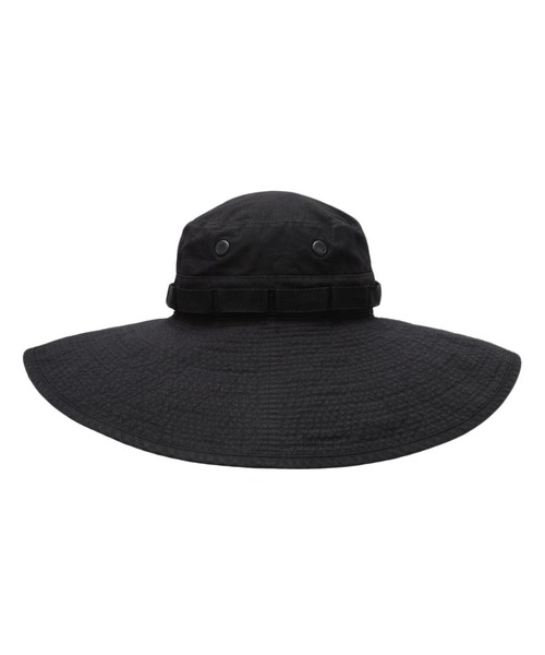 orSlow（オアスロウ）の「Orslow / オアスロウ：【ONLY ARK】別注 US ARMY JUNGLE HAT WIDE BRIM：ONLYARK-0-7005[STD]（ハット・メンズ・ブラック・1/0）」の13枚目の写真