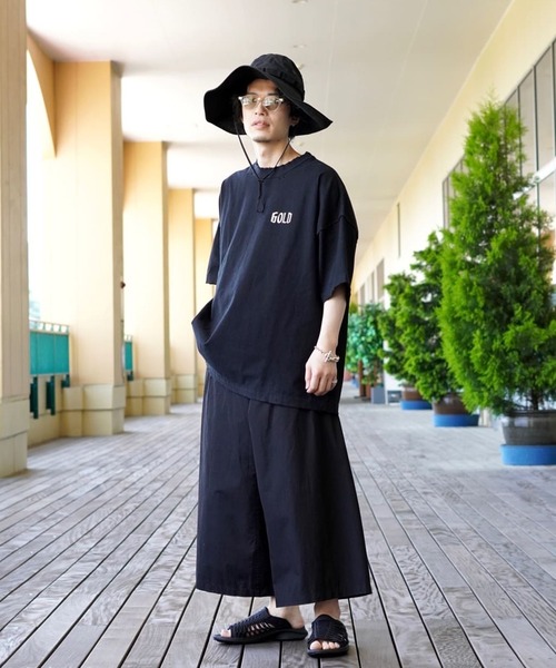 orSlow（オアスロウ）の「Orslow / オアスロウ：【ONLY ARK】別注 US ARMY JUNGLE HAT WIDE BRIM：ONLYARK-0-7005[STD]（ハット・メンズ・ブラック・1/0）」の8枚目の写真