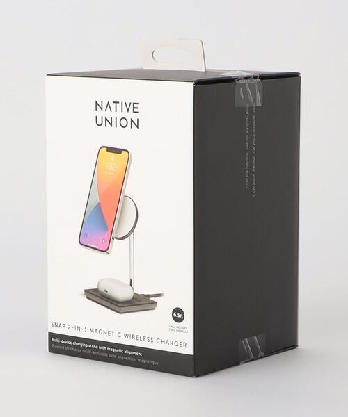 Native Union（ネイティブユニオン）の「＜NATIVE UNION（ネイティブ ユニオン）＞マグネティック ワイヤレス チャージャー（スマホグッズ・メンズ・ブラック・FREE）」の10枚目の写真