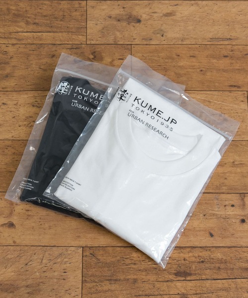 URBAN RESEARCH（アーバンリサーチ）の「『別注』久米繊維×URBAN RESEARCH　Tシャツ（Tシャツ/カットソー・メンズ・ブラック/ホワイト・XX-LARGE/MEDIUM/LARGE/X-LARGE）」の5枚目の写真
