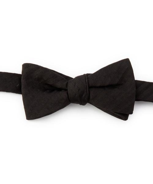 UNITED ARROWS(ユナイテッドアローズ)の「UA ジャカードサッカー ボウタイ(蝶ネクタイ・メンズ・オフホワイト/ブラック/ターコイズブルー/ネイビー・フリー)」の8枚目の写真