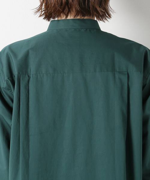 IENA(イエナ)の「【SEYA./セヤ】HAND STITCH KURTAブラウス(シャツ/ブラウス・レディース・ライトグレー/グリーン・SMALL)」の11枚目の写真