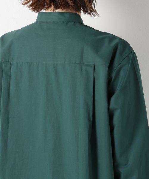 IENA(イエナ)の「【SEYA./セヤ】HAND STITCH KURTAブラウス(シャツ/ブラウス・レディース・ライトグレー/グリーン・SMALL)」の20枚目の写真