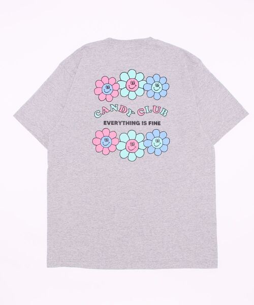 Candy Stripper（キャンディストリッパー）の「CANDY CLUB Tシャツ（Tシャツ/カットソー・レディース・オフホワイト/グレー/ブラック・2）」の4枚目の写真