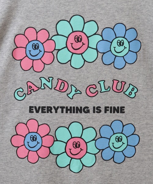 Candy Stripper（キャンディストリッパー）の「CANDY CLUB Tシャツ（Tシャツ/カットソー・レディース・オフホワイト/グレー/ブラック・2）」の14枚目の写真