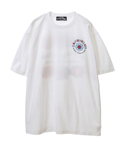 Candy Stripper（キャンディストリッパー）の「CANDY CLUB Tシャツ（Tシャツ/カットソー・レディース・オフホワイト/グレー/ブラック・2）」の7枚目の写真