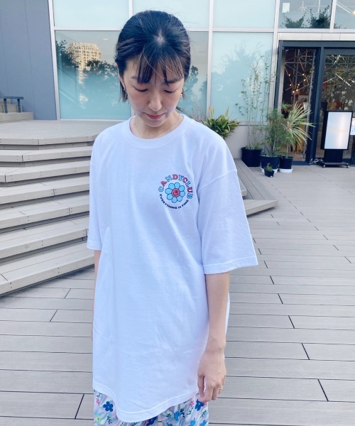 Candy Stripper（キャンディストリッパー）の「CANDY CLUB Tシャツ（Tシャツ/カットソー・レディース・オフホワイト/グレー/ブラック・2）」の15枚目の写真