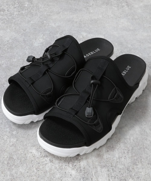 RAGEBLUE(レイジブルー)の「レースアップ/ボリュームソールスニーカーサンダル(サンダル・メンズ・ブラック/ブラック系その他・MEDIUM/LARGE)」の11枚目の写真