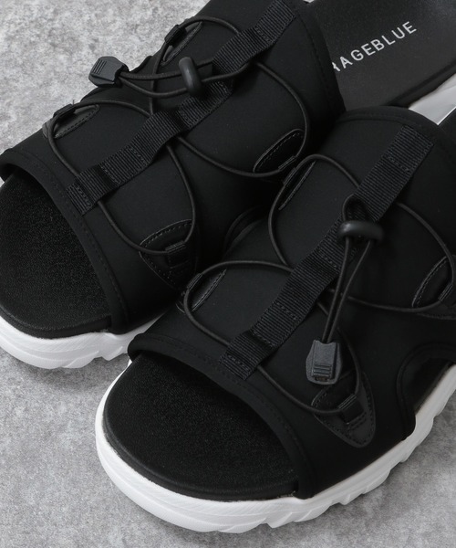 RAGEBLUE(レイジブルー)の「レースアップ/ボリュームソールスニーカーサンダル(サンダル・メンズ・ブラック/ブラック系その他・MEDIUM/LARGE)」の12枚目の写真