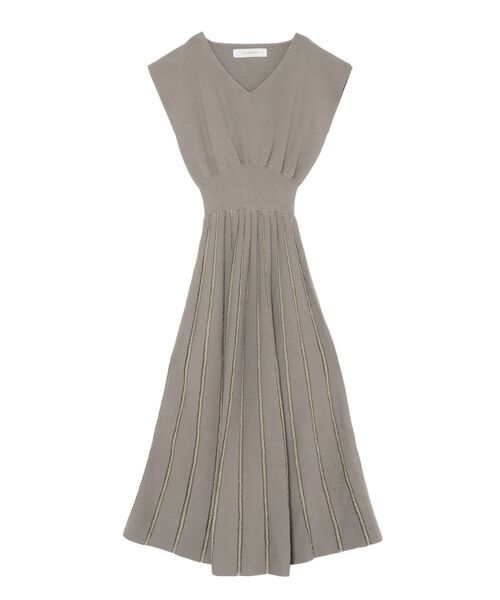 LAGUNAMOON（ラグナムーン）の「シアーハシゴラインニットワンピース（ワンピース・レディース・ブラック/ベージュ/カーキ・SMALL/MEDIUM）」の15枚目の写真