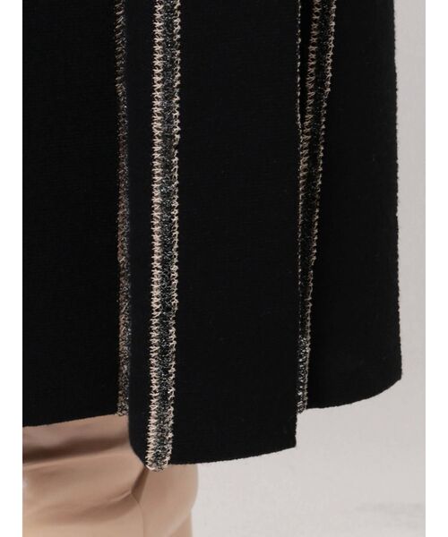 LAGUNAMOON（ラグナムーン）の「シアーハシゴラインニットワンピース（ワンピース・レディース・ブラック/ベージュ/カーキ・SMALL/MEDIUM）」の18枚目の写真