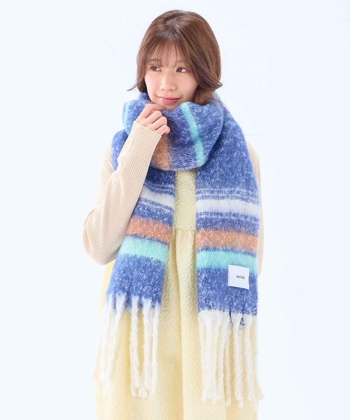 あいうえお　Séfr 水色 マフラー あいうえお Séfr 水色 マフラー check volume muffler – YZ