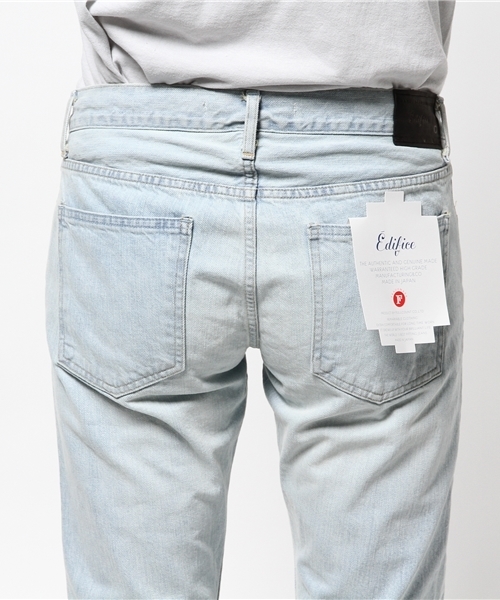 EDIFICE（エディフィス）の「◇PRODUCT F セルヴィッチデニム5PK(ブリーチ)（デニムパンツ・メンズ・サックスブルー・31/29/32/33）」の8枚目の写真