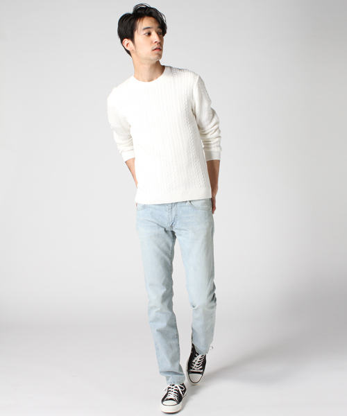 EDIFICE（エディフィス）の「◇PRODUCT F セルヴィッチデニム5PK(ブリーチ)（デニムパンツ・メンズ・サックスブルー・31/29/32/33）」の17枚目の写真