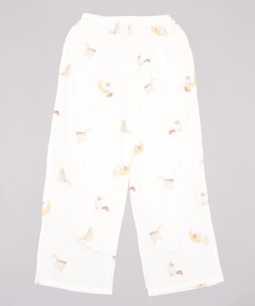 レア柄 ジェラートピケ ムーンキャット柄 上下セット cat 猫 CAT総柄