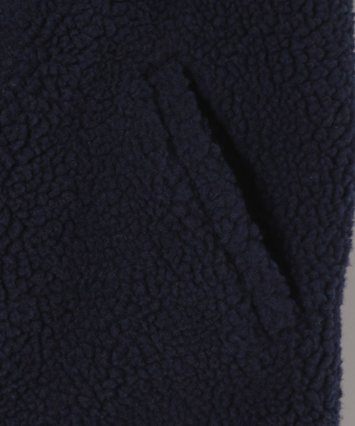 PBLIM（ページボーイリム）の「PAGEBOYLIM/ボアベスト（ベスト・レディース・ネイビー/アイボリー/レオパード・FREE）」の20枚目の写真