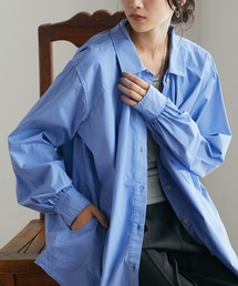 CRAFT STANDARD BOUTIQUE(クラフトスタンダードブティック)の「ギャザーシャツブルゾン *◆(シャツ/ブラウス)」