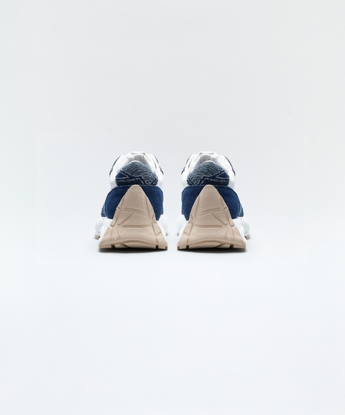 Lucida（ルシーダ）の「Alnair/ナチュラル厚底スニーカー（スニーカー・レディース・ホワイト/ブラック/ベージュ/パープル/ピンク/シルバー/ライトグリーン/アニマル/シルバー系その他/ピンクベージュ/ブルー系その他/インディゴブルー/ネイビー/ライトブラウン・38/39/35/36/37/40/41）」の19枚目の写真