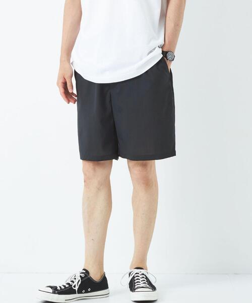 green label relaxing(グリーンレーベルリラクシング)の「TWウォッシャブルトロ ショーツ -ストレッチ・防シワ-(その他パンツ・メンズ・ブラック/ダークグリーン/ネイビー・S/M/L/XL)」の5枚目の写真