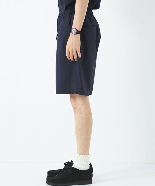 green label relaxing(グリーンレーベルリラクシング)の「TWウォッシャブルトロ ショーツ -ストレッチ・防シワ-(その他パンツ・メンズ・ブラック/ダークグリーン/ネイビー・S/M/L/XL)」の7枚目の写真