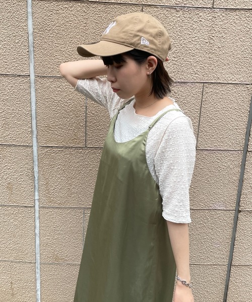 DuKKah(デュカ)の「Dukkah/【低身長向け】ポコポコプル5分袖オーバー(Tシャツ/カットソー・レディース・ブラック/パープル/アイボリー・X-SMALL)」の2枚目の写真