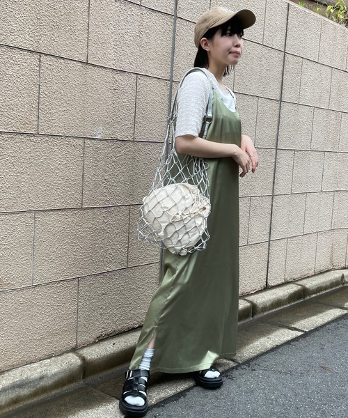 DuKKah(デュカ)の「Dukkah/【低身長向け】ポコポコプル5分袖オーバー(Tシャツ/カットソー・レディース・ブラック/パープル/アイボリー・X-SMALL)」の14枚目の写真