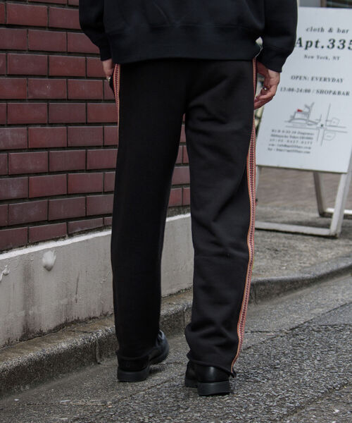 GLOSTER（グロスター）の「【GLOSTER/グロスター】リメイク サイドラインスウェットパンツ トラックパンツ（その他パンツ・メンズ・ブラック/グレー・M/L）」の6枚目の写真