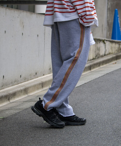 GLOSTER（グロスター）の「【GLOSTER/グロスター】リメイク サイドラインスウェットパンツ トラックパンツ（その他パンツ・メンズ・ブラック/グレー・M/L）」の16枚目の写真