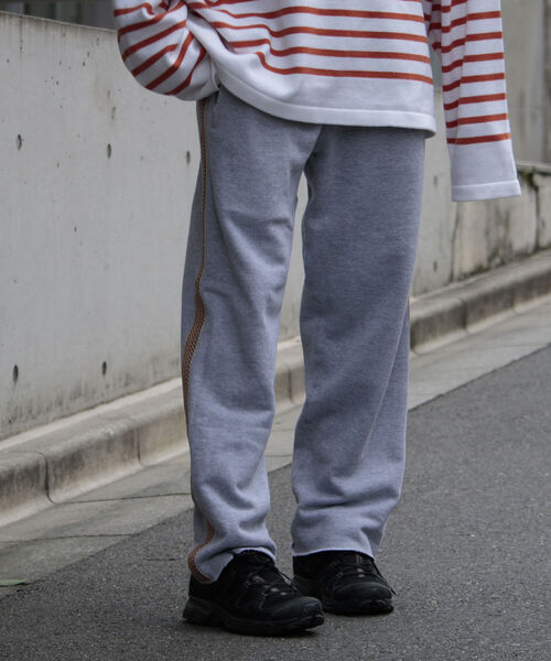 GLOSTER（グロスター）の「【GLOSTER/グロスター】リメイク サイドラインスウェットパンツ トラックパンツ（その他パンツ・メンズ・ブラック/グレー・M/L）」の18枚目の写真