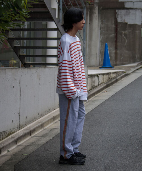 GLOSTER（グロスター）の「【GLOSTER/グロスター】リメイク サイドラインスウェットパンツ トラックパンツ（その他パンツ・メンズ・ブラック/グレー・M/L）」の20枚目の写真