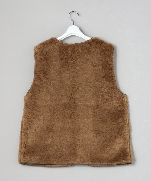 FREAK'S STORE（フリークスストア）の「リボン付ファーベスト（ベスト・レディース・ブラウン・ﾌﾘ-）」の18枚目の写真