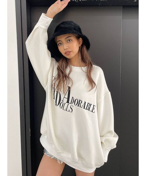 GYDA（ジェイダ）の「ADORABLE DOLLS GYDAバケットハット（ハット・レディース・ブラック/アイボリー・FREE）」の5枚目の写真