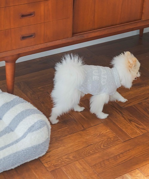 【CAT&DOG】【販路限定商品】ベビモコネップdogプルオーバー（ペットウェア）｜gelato pique（ジェラートピケ）