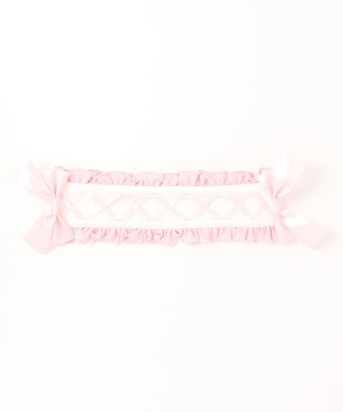 Ank Rouge(アンクルージュ)の「ジャージヘッドドレス(その他ヘアアクセサリー・レディース・ホワイト/ブラック/ブルー・M)」の9枚目の写真