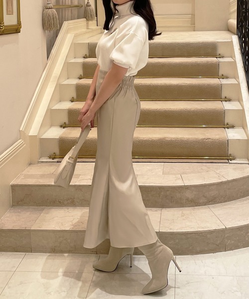 Julia Boutique（ジュリアブティック）の「ポインテッドトゥショートブーツ/22501（ブーツ・レディース・ベージュ/ブラック/アイボリー/グレー/ブラック系・L/3L/S/M/LL）」の22枚目の写真