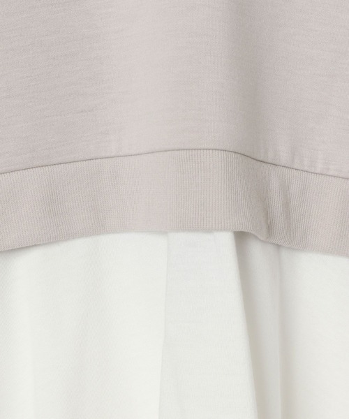 GLOBAL WORK(グローバルワーク)の「ライトクッションレイヤードプルオーバー/157722(スウェット・キッズ・サックスブルー/グレイッシュベージュ/ピンク/パープル・110cm/150cm/120cm/140cm/160cm/100cm/130cm)」の12枚目の写真